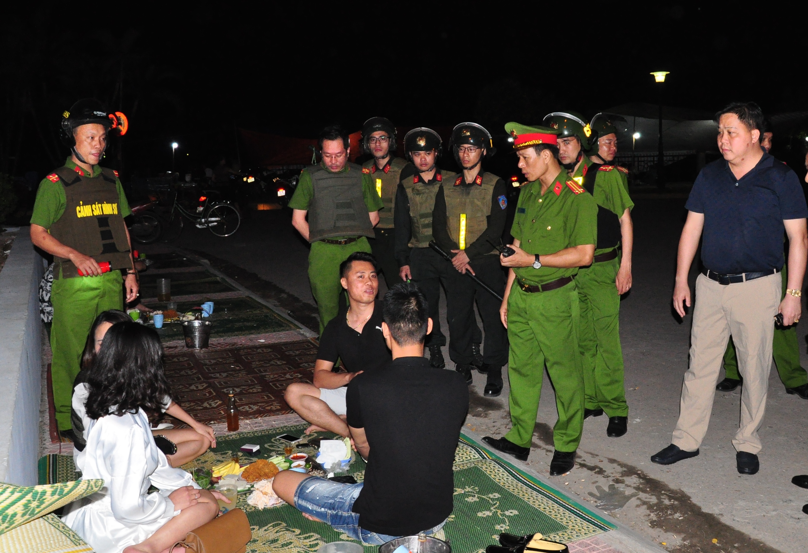 Phòng Cảnh sát cơ động: Thực hiện 124 ca tuần tra kiểm soái, chốt điểm